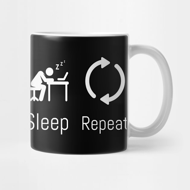 Eat Write Sleep Repeat by Scipio